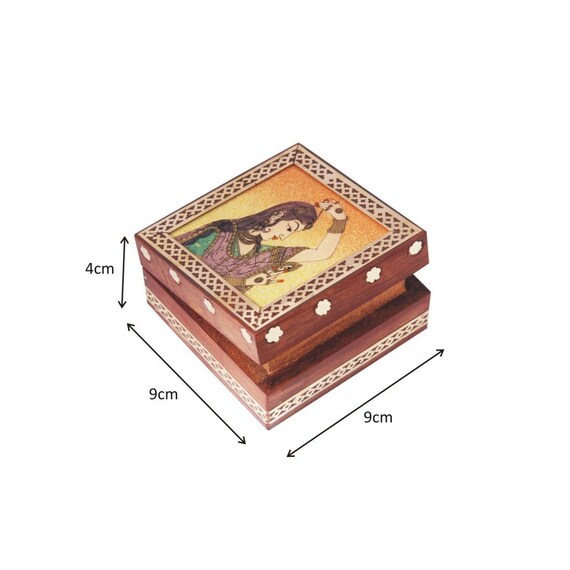 Handmade Rosewood Jewellery Box For Home Decor And Gift