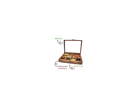 Wooden Spice Box