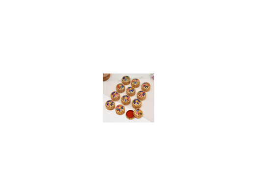 Aluminium Lacquer Sindoor , Pill And Earring Box
