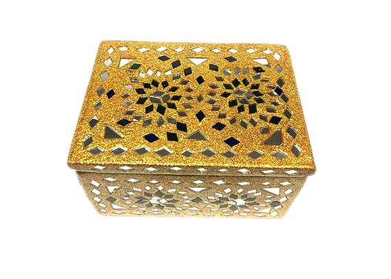 Decorative Handcrafted Lacquer Work Jewellery Box 3x4
