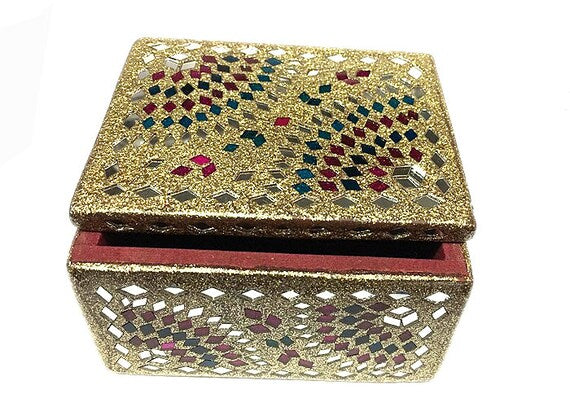 Decorative Handcrafted Lacquer Work Jewellery Box 3x4