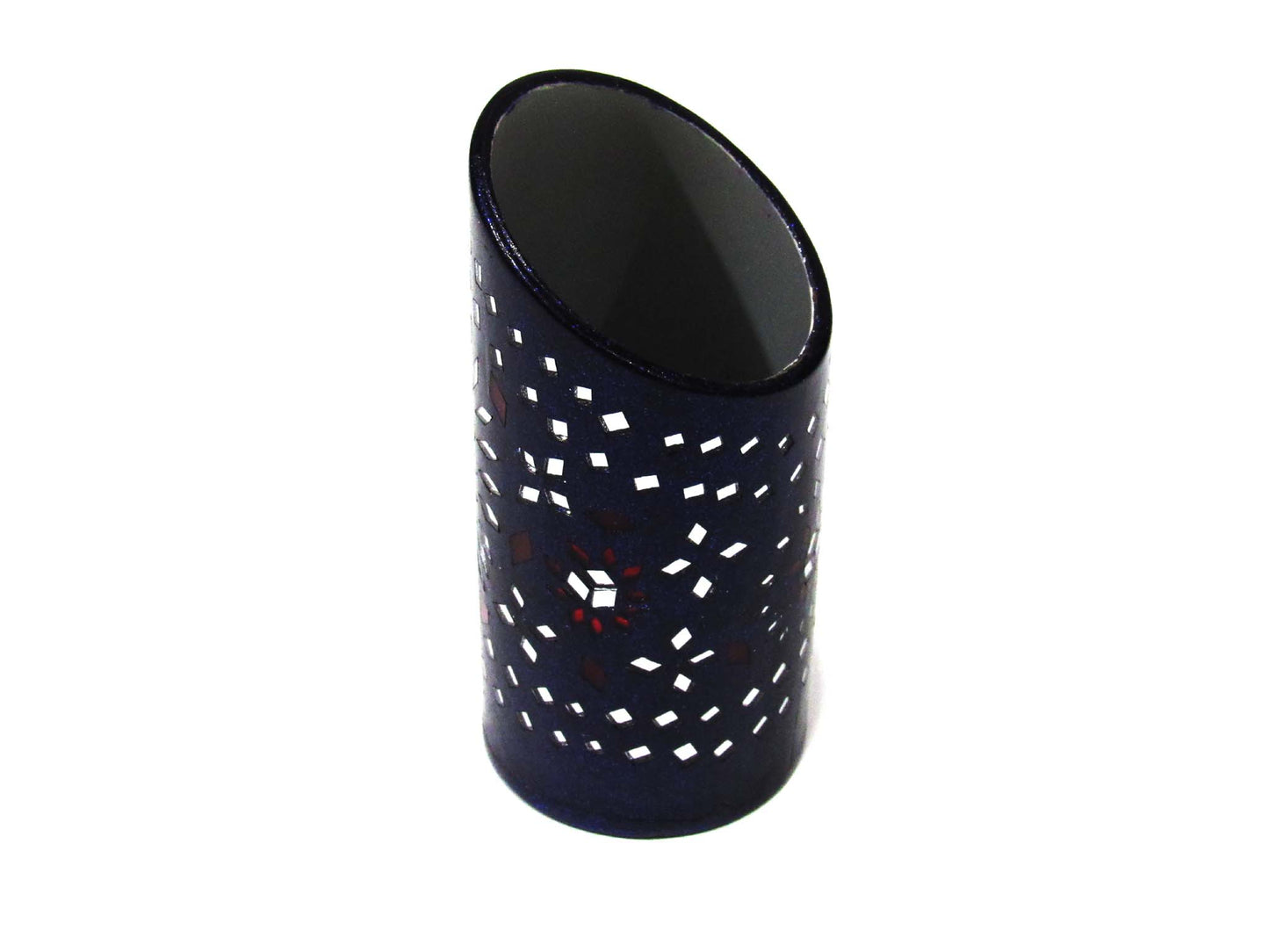 Handmade Beautiful Pen Stand In Lac And Mirror Work