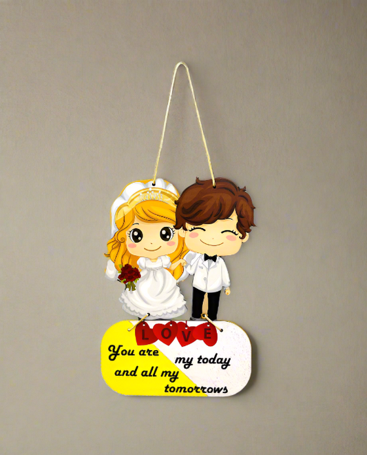 Handmade Wooden Door/Wall Hanging For Home Decor And Gift