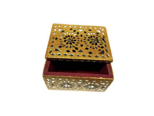 Decorative Handcrafted Lacquer Work Jewellery Box 3x4