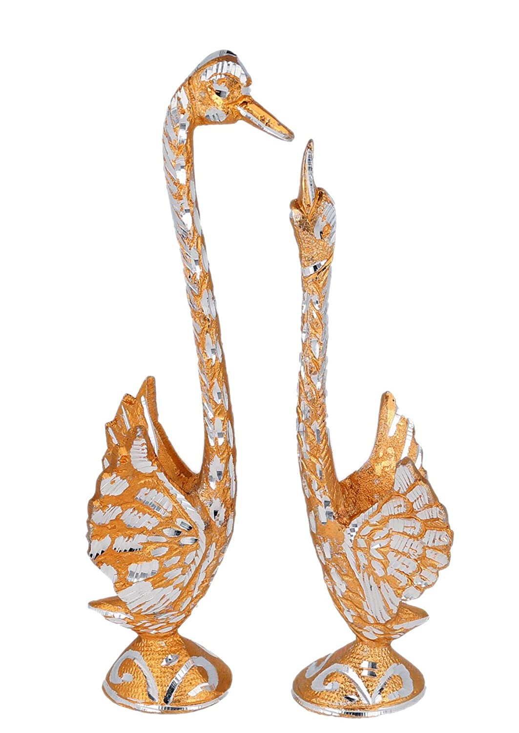 Handmade Beautiful Pair of Kissing Swan/Duck Home Decor