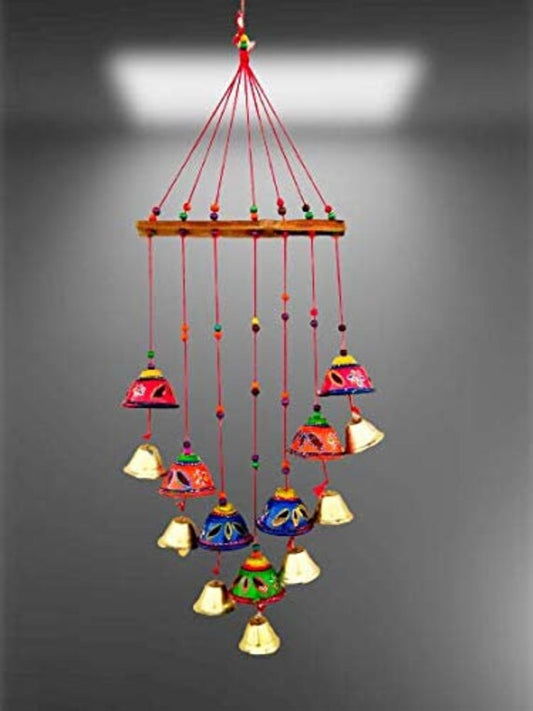 Colored Bells Wall/Door Hanging