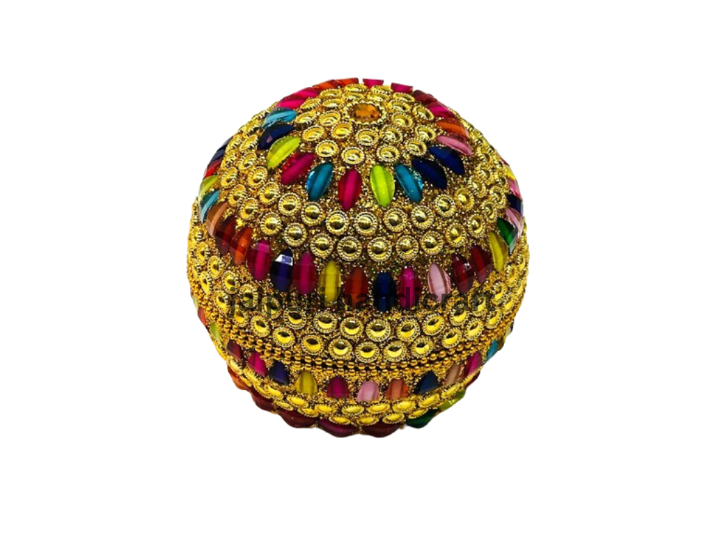 Beautiful Handmade 3pc Set Lacquer Work Jewellery Box For Decor