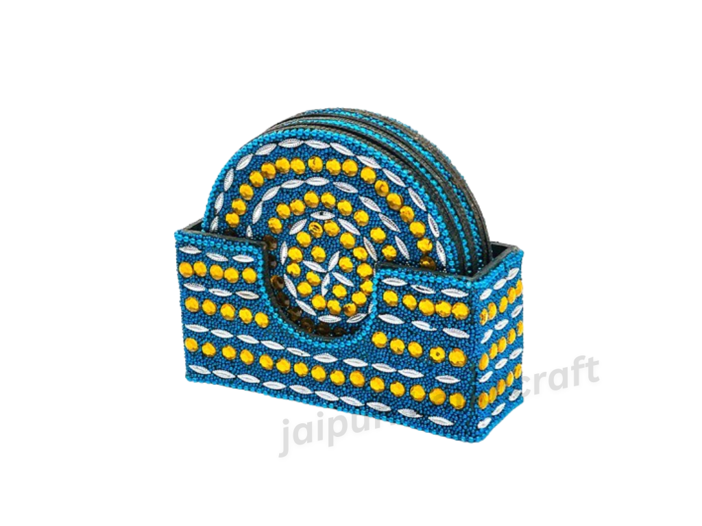 Beautifully Handmade Round Lacquer Tea Coaster