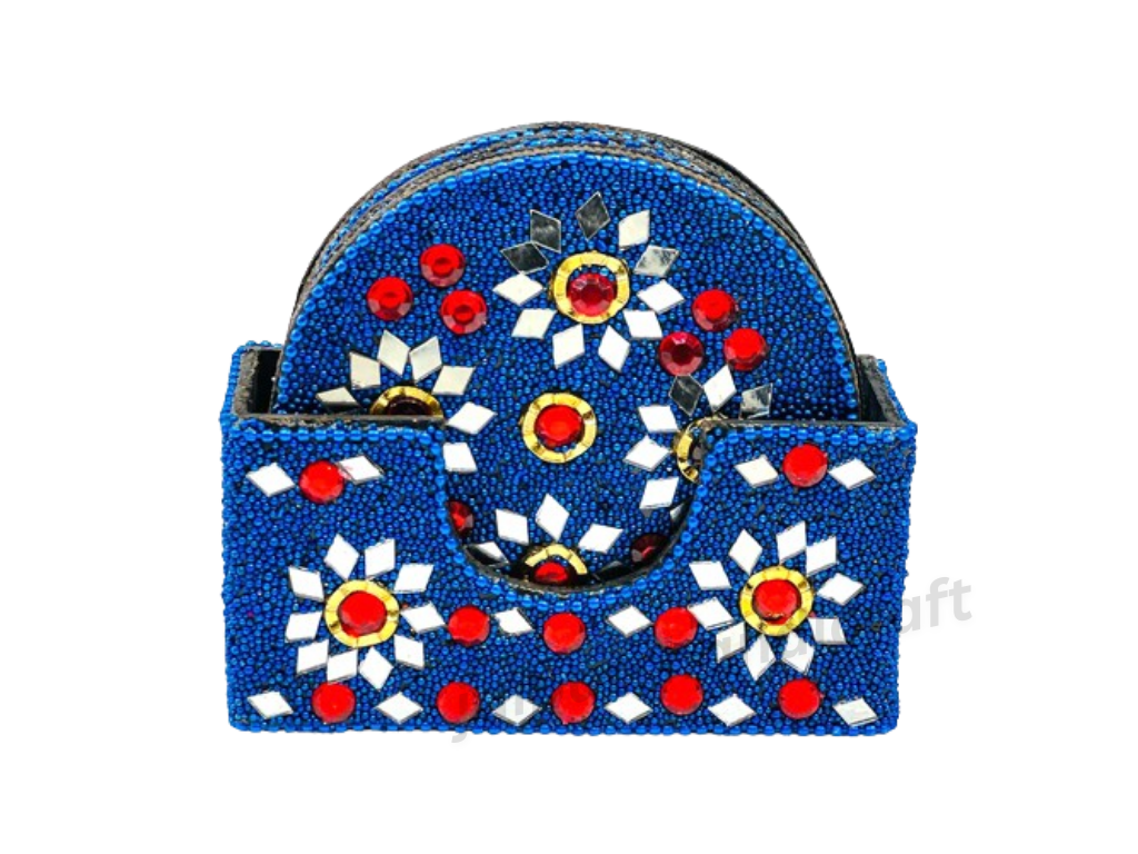 Beautifully Handmade Round Lacquer Tea Coaster