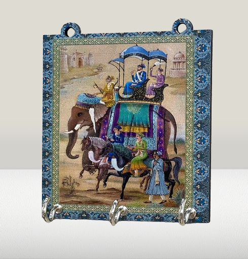 Handmade Wooden Hand Painted Key Hanger For Decor