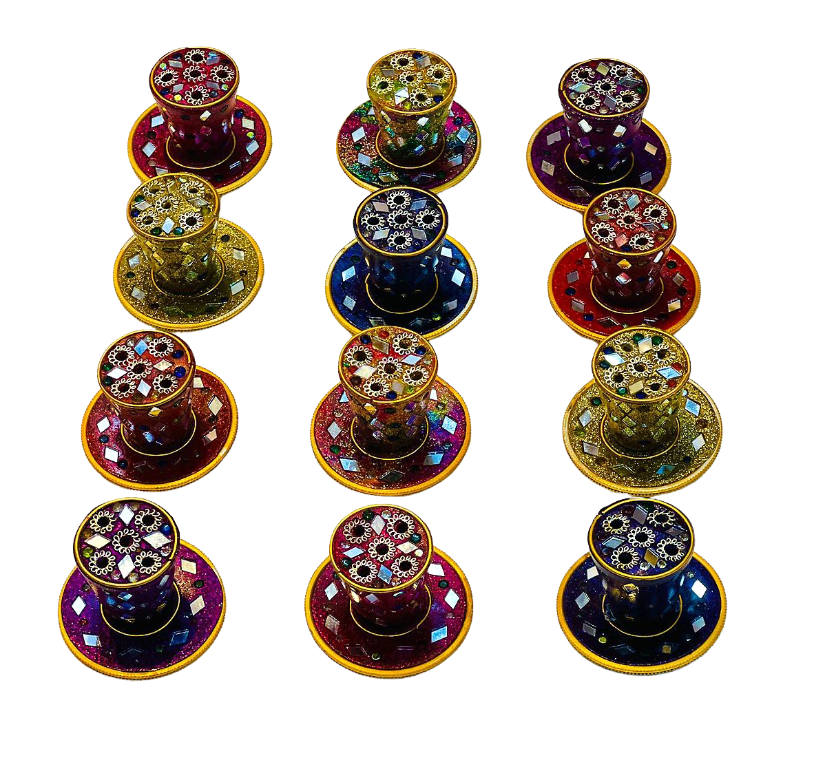 Handmade Lacquer (Lac) Incense Holder For Home Decor