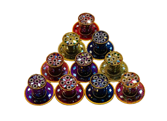 Handmade Lacquer (Lac) Incense Holder For Home Decor