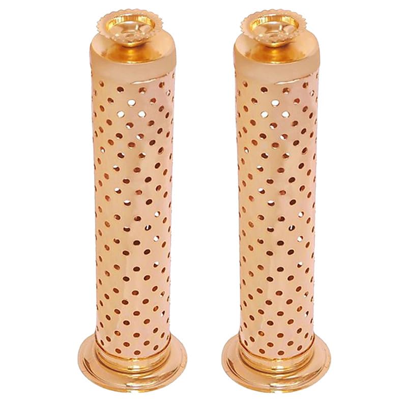 Handmade Stainless Steel Incense Stick Holder with Ash Catcher & Dhoop Holder