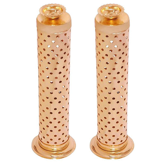 Handmade Stainless Steel Incense Stick Holder with Ash Catcher & Dhoop Holder