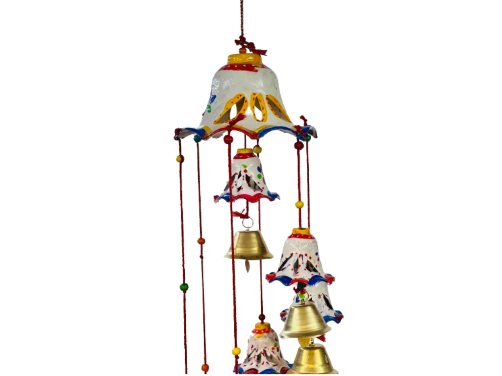 Handmade Beautiful Bell Design Hanging With 7 Small Bells