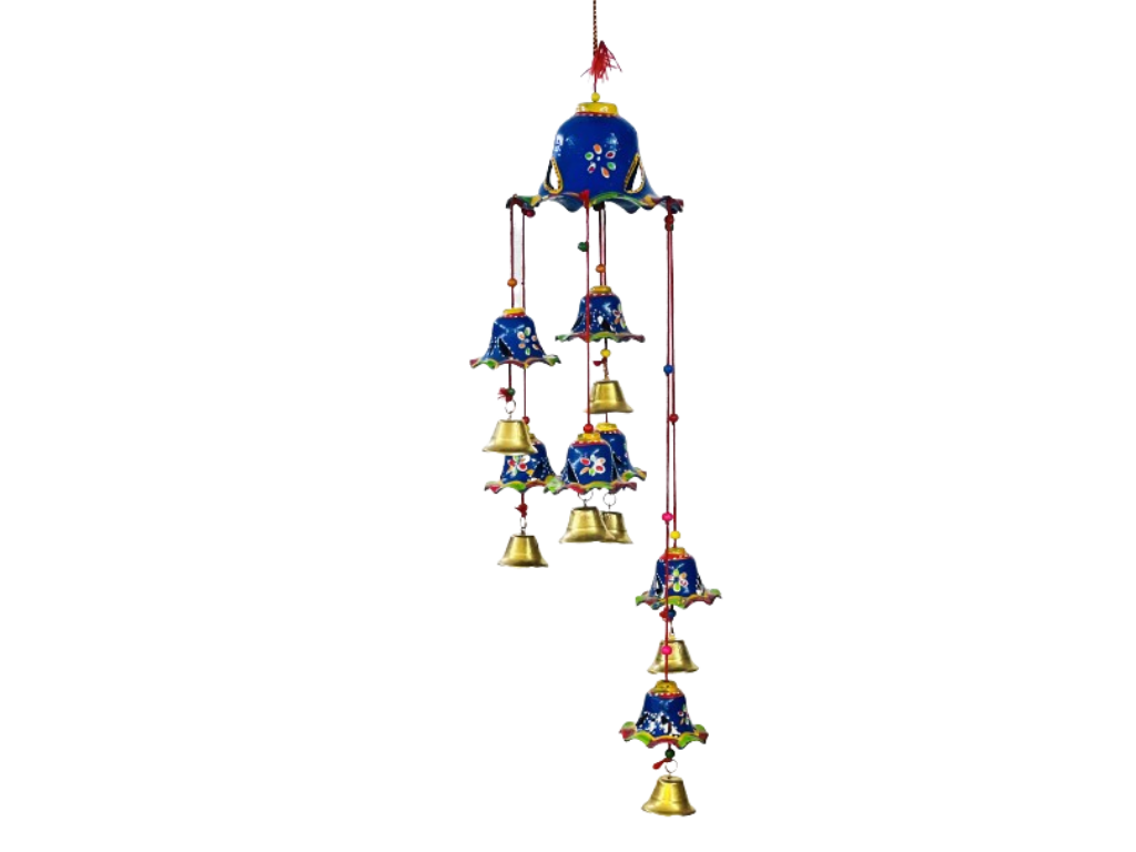 Handmade Beautiful Bell Design Hanging With 7 Small Bells