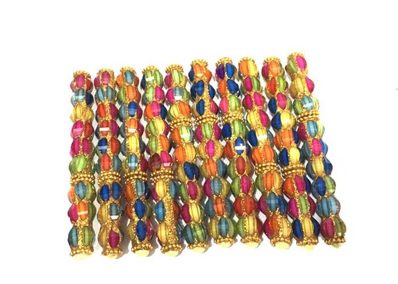 Indian Handmade Lacquer Pen In Set Of 10pc For Gift And Personal Use