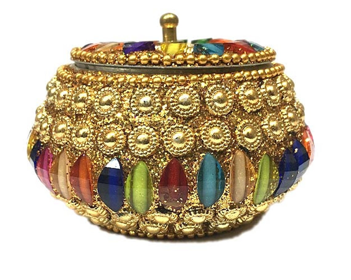 Handmade Decorative Jewellery Box in Handi Shape