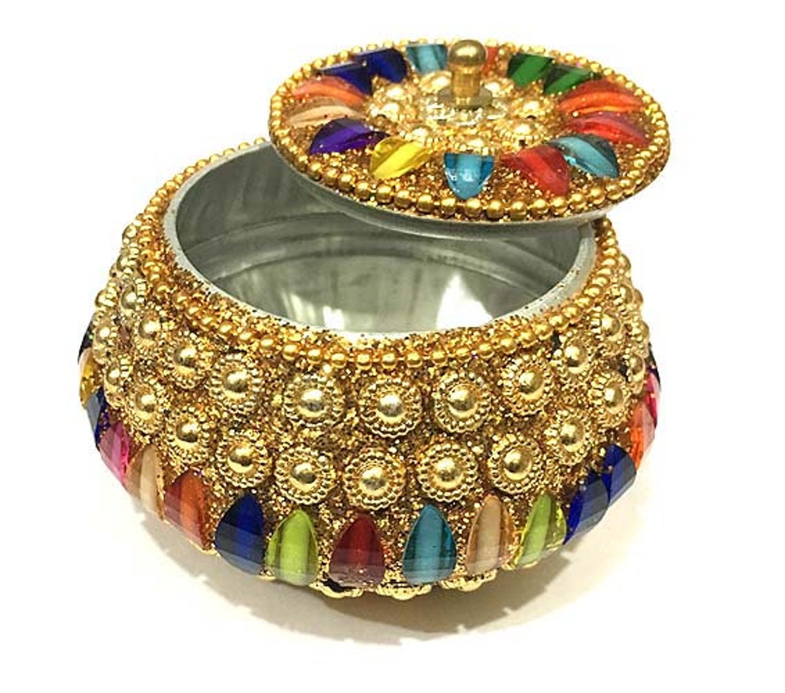 Handmade Decorative Jewellery Box in Handi Shape