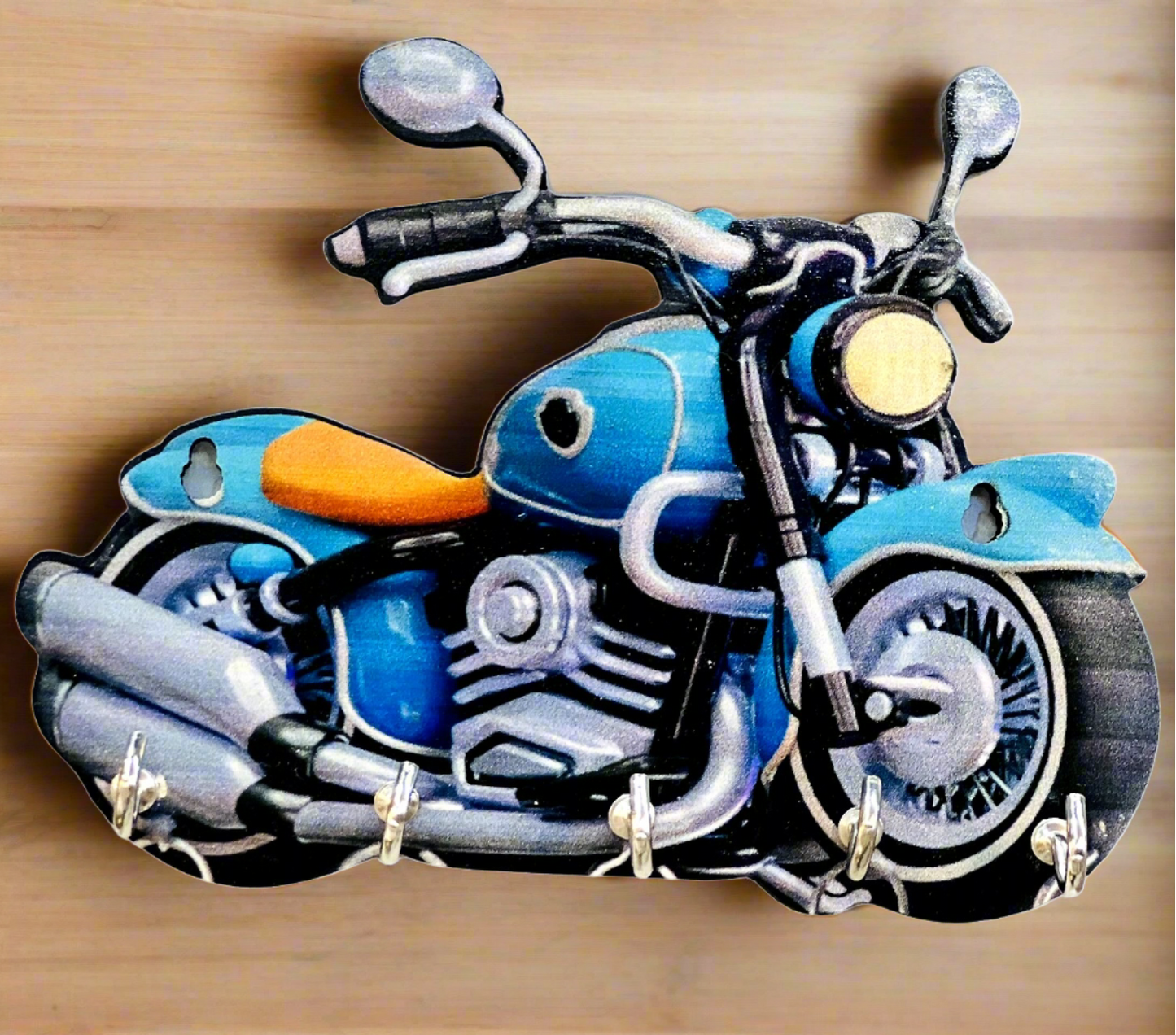 Handmade Wooden Vehicle Style Key Hanger For Home Decor And Gift